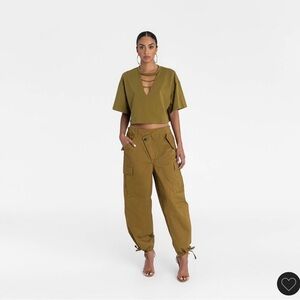 KBB by Kahlana Women's Olive Jogger Pants